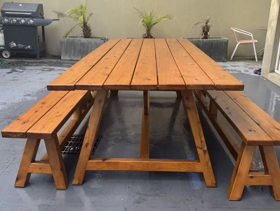 Dawn set 2.4m outdoor table