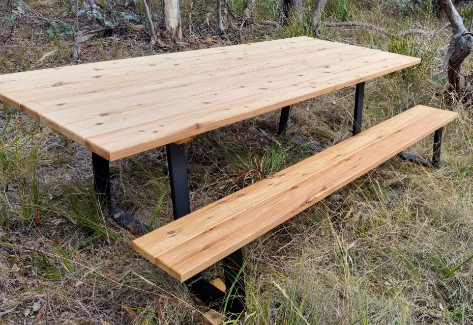 outdoor table