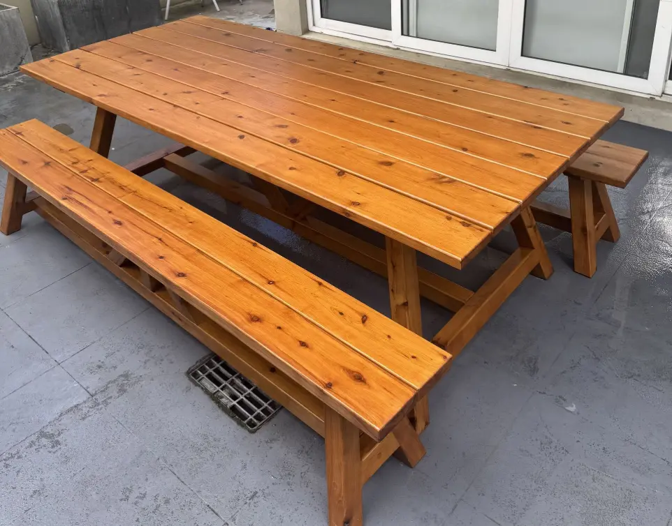 Dawn set 2.4m outdoor table